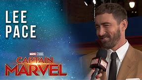 Lee Pace arrives at the Captain Marvel Red Carpet Premiere!