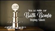 Bath Bomb Display Stand | Bath Bomb Holder and Organizer Ideas
