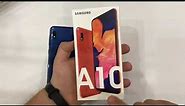 Samsung Galaxy A10 Unboxing RED