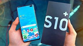 Samsung Galaxy S10 Plus "PRISM WHITE" - UNBOXING & FIRST LOOK!