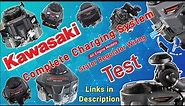 How to Test Complete Charging System on Kawasaki Engines. Will also Help with others Brands