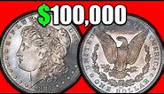 EXTREMELY VALUABLE SILVER MORGAN DOLLAR COINS!! 1884 SILVER DOLLARS WORTH MONEY