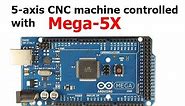 GrblGru: 5-axis CNC machine controlled with Mega-5X
