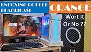 UNBOXING PAKET PC BELI DI APLIKASI ORANGE !! AMANKAH