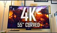 My first 4K Curved Smart TV | Is the Curve worth it?