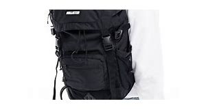 Hollister top loader backpack in black | ASOS