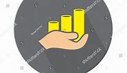 Vector Hand Holding Money Money Payment Stock Vector (Royalty Free) 1186789123 | Shutterstock