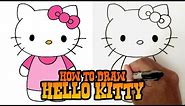 How to Draw Hello Kitty - Step by Step Video