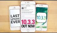 iOS 10.3.3 Released - Everything You Need To Know!