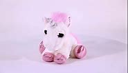Aurora® Enchanting Dreamy Eyes™ Heavenly White Unicorn™ Stuffed Animal - Captivating Gaze - Whimsical Charm - White 10 Inches