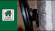 Installing a TV Wall Mount on a Stone Fireplace - LHP