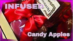 Christmas Candy Apples - How to Make Inspired Hennessy INFUSED Candy Apples