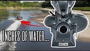 EXTREME SHALLOW Water Fishing JET Boat!- (G3 20CCJ- Outboard Jet Drive)