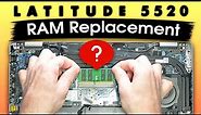 How To Upgrade or Replace Your RAM | Dell Latitude 5520