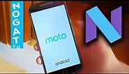 Install Android 7.0 Nougat on Motorola Moto G4 Plus [Official Update]