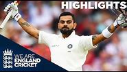 Kohli's Century Sees India Take Control | England v India 3rd Test Day 3 2018 - Highlights