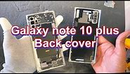 Samsung Galaxy Note 10 - How To Open Back Cover