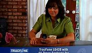 Features of the Tracfone LG420 handset