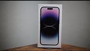 Apple iPhone 14 Pro Deep Purple 1TB Unboxing and First Impressions!
