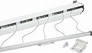 Honey Can Do,Alloy Steel 5-Line Retractable Outdoor Clothesline DRY-03113 White, 37.01" x 7.48" x 5.98"