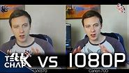 DSLR vs Camcorder (4K vs 1080p) Comparison