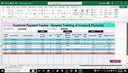 Invoice and Payment Tracking System in Microsoft Excel
