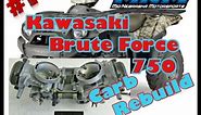 Kawasaki Brute Force 750 - V-Twin Carburetor Carb Clean / Rebuild **Incredible**