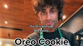 Oreo Cookie Frappuccino is a DELICIOUS drink at Starbucks!🔥 #fyp #viral #trend #starbucks #indian #barista #brown