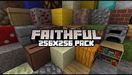 Faithful 256x256 Texture Pack 1.17 Download & Install Tutorial • Minecraft Resource Packs