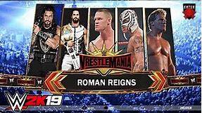 WWE 2K19 Road To Wrestlemania - THE RISE OF THE FIGHTING CHAMPION ft. Rollins, Lesnar Concept/Notion