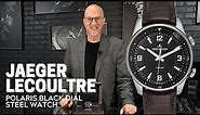 Jaeger Lecoultre Polaris Black Dial Steel Watch 841.8.37.S Q9008471 Review | SwissWatchExpo