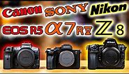 Nikon Z8 vs Sony a7R V vs Canon EOS R5: Which Camera SHOULD You Buy?