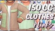 The Sims 4 | MAXIS MATCH TODDLER CLOTHES COLLECTION 🌺 | 150 cc items + Links