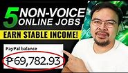 5 Non Voice Home Based Online Jobs for Beginners 2024