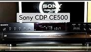 Sony CDP-CE500 5-Disc CD Changer USB Full Review