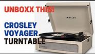 Crosley Voyager Turntable Unboxing