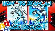 How To Draw An Ice Dragon - Advanced