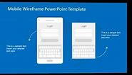 Mobile Wireframe PowerPoint Template - SlideModel