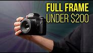 Full Frame For Under $200! (Canon 5D Classic)