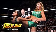 FULL MATCH - Charlotte Flair vs. Brie Bella - Divas Championship Match: WWE Fastlane 2016
