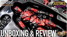 Deadpool Fighting Armor 1/12 Scale Diecast Figure Sentinel Unboxing & Review