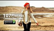 107 Free Presets for Camera Raw Filter in Photoshop