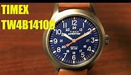 Timex Expedition Scout 20mm Leather Band Watch TW4B14100