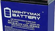 Mighty Max Battery ML18-12GEL - 12 Volt 18 AH, Gel Type, Internal Thread (INT) Terminal, Rechargeable SLA AGM Battery