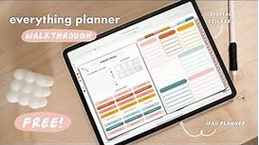 A Guide to the Everything Digital Planner + FREE Digital Planner 💗