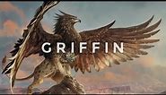 GRIFFIN, a Mythological Creature With The Body of a Lion With The Wings of an Eagle.