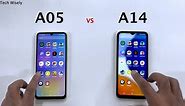 SAMSUNG A05 vs A14 Speed Test