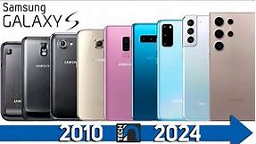 Evolution of Samsung Galaxy S series 2010 - 2024