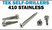 Installing Self Drilling TEK Screws In Metal | Fasteners 101