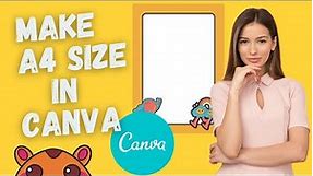 How to Make A4 Size in Canva